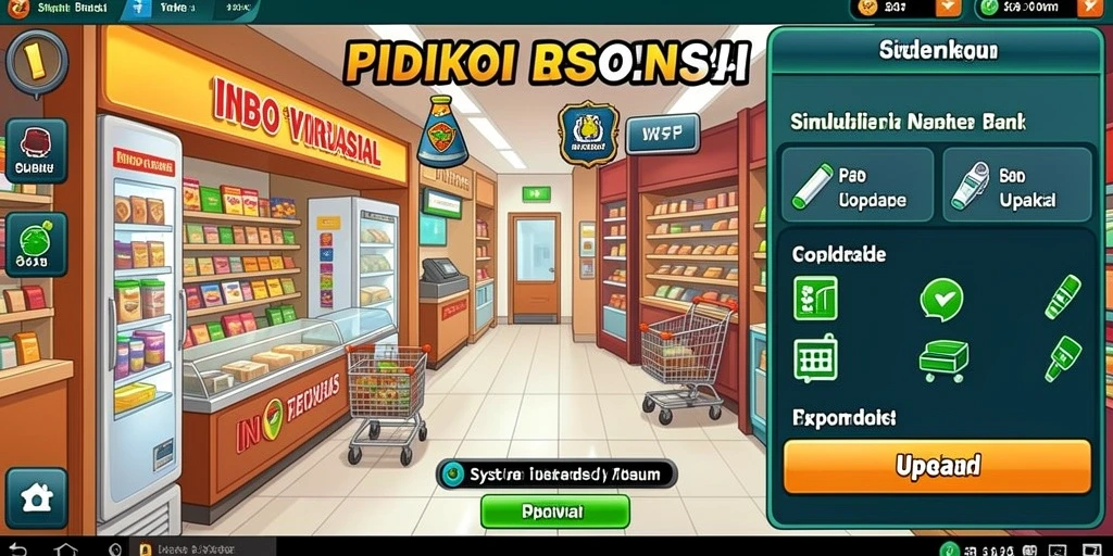 Screenshot yang menunjukkan hasil akhir permainan yang memuaskan.