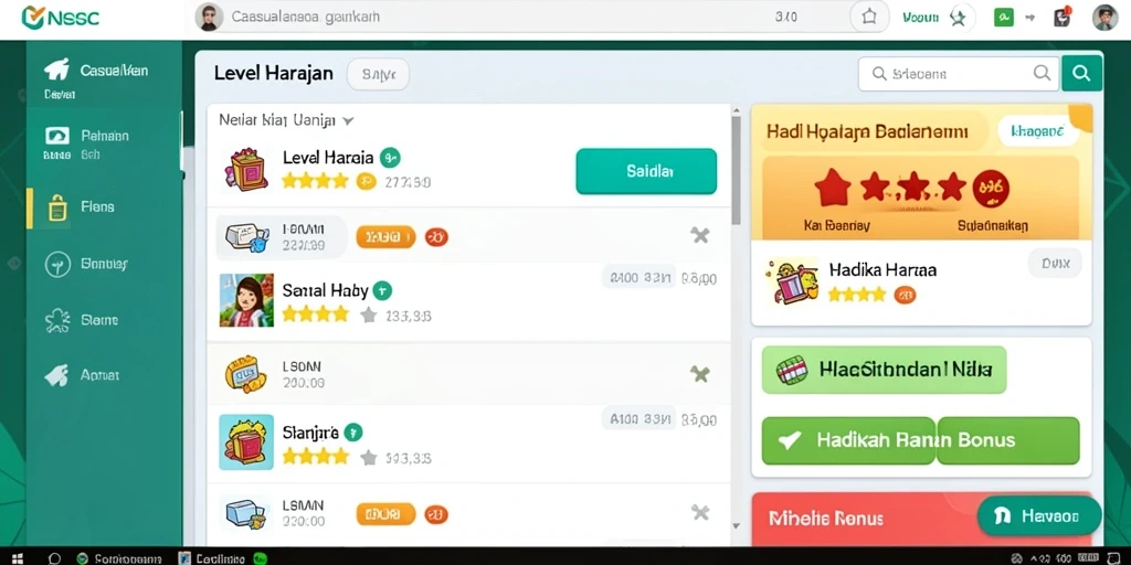 Fitur interaktif yang membuat pengalaman bermain semakin menyenangkan.