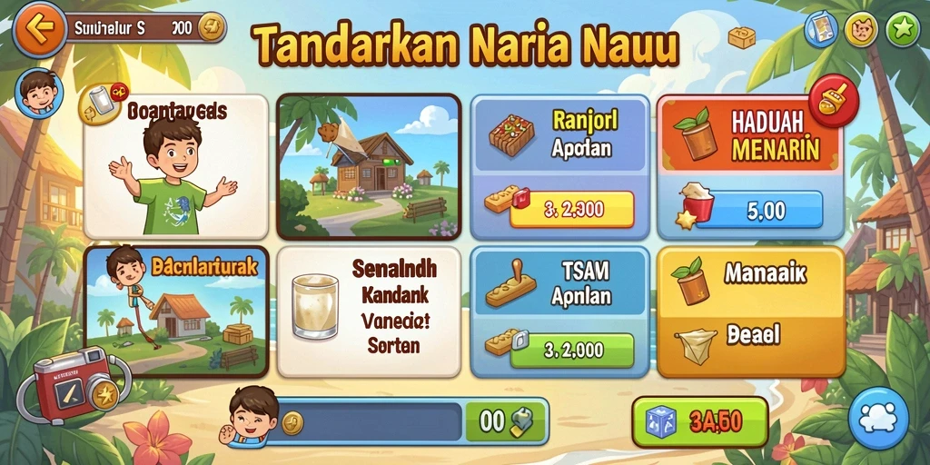 Nikmati berbagai permainan menantang setiap hari.