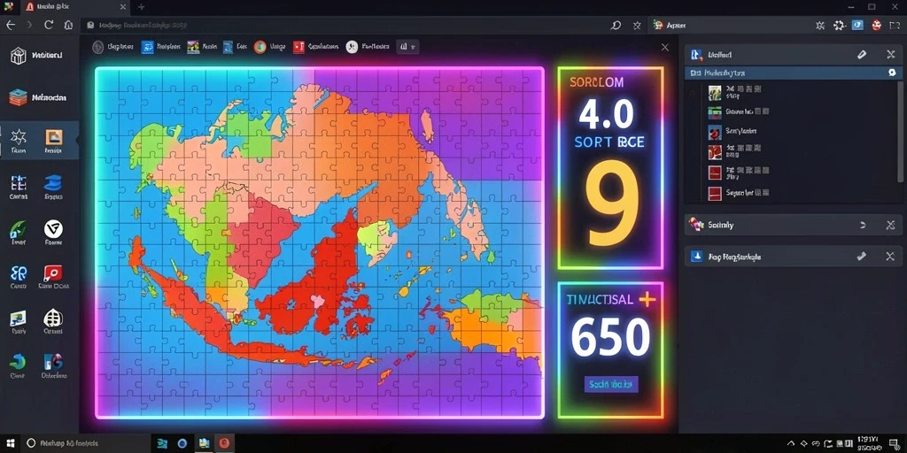 Fitur leaderboard untuk bersaing dengan teman.